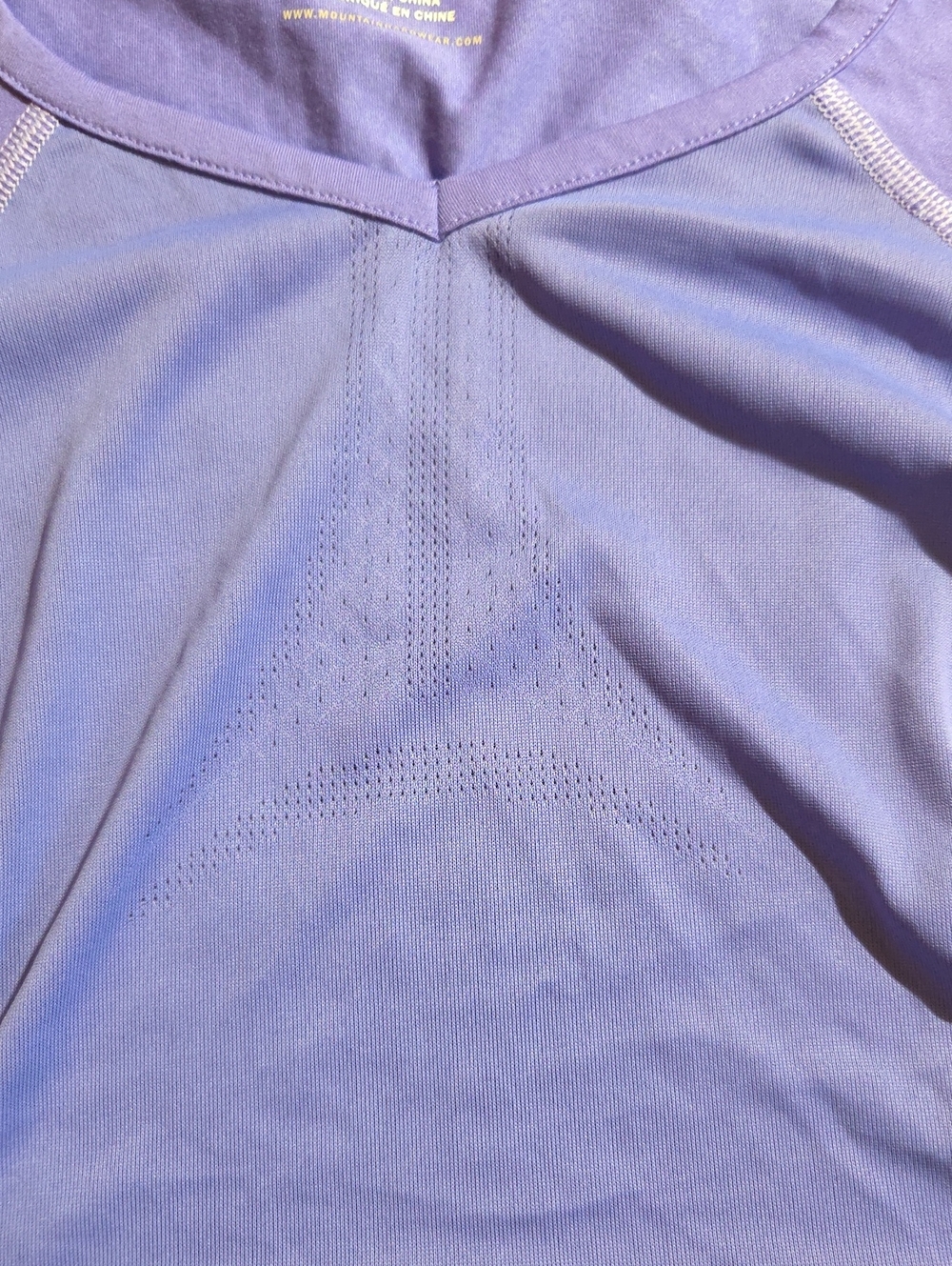 Mountain Hardwear Women's Purple Athletic Tank Top - Picture 4 of 9